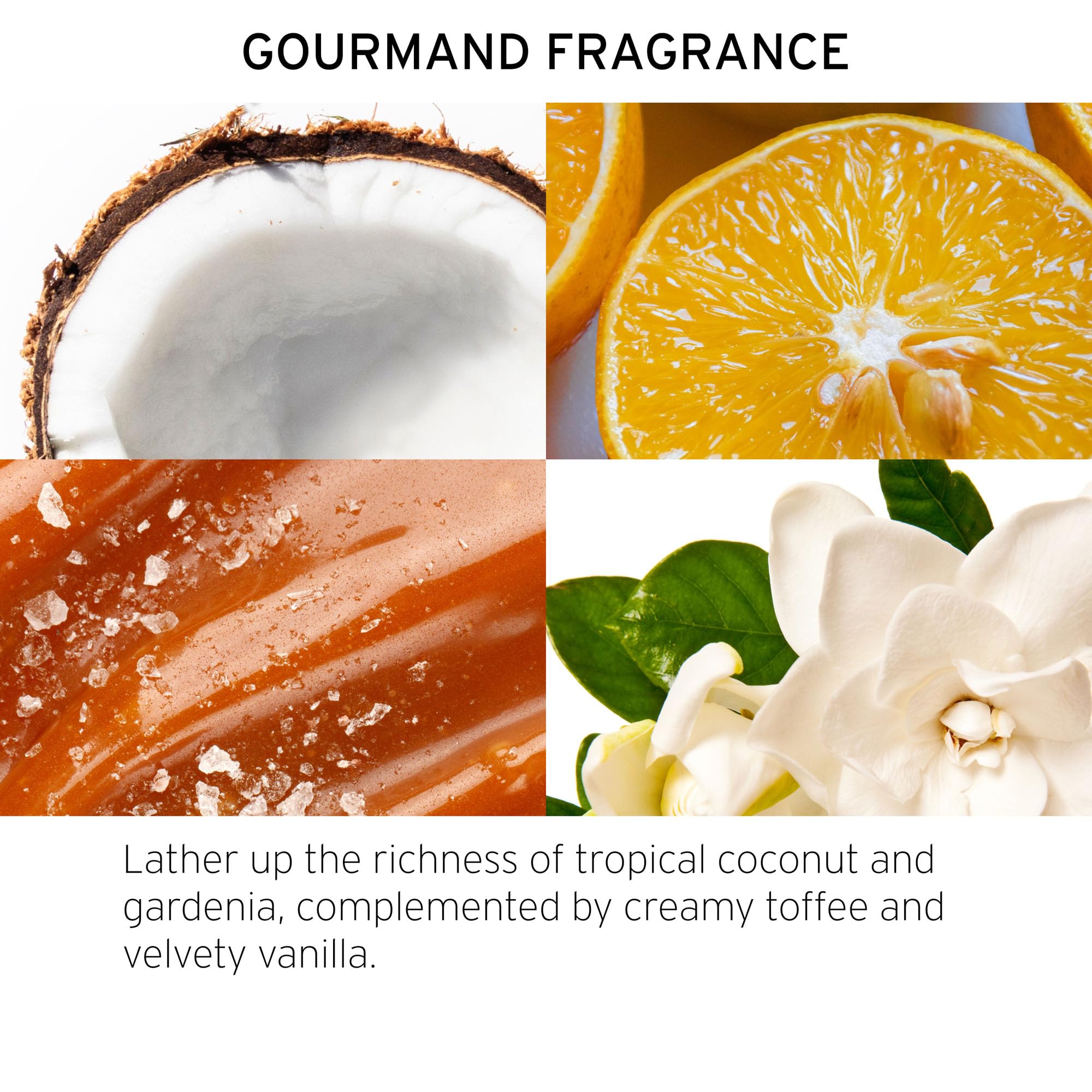 Ingredients panel features Shea Butter and Amla for hydration