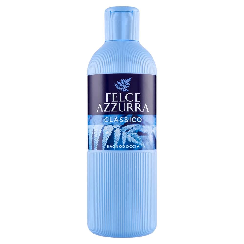 Felce Azzurra Original – bouteille douche luxe, parfum durable et expérience raffinée.