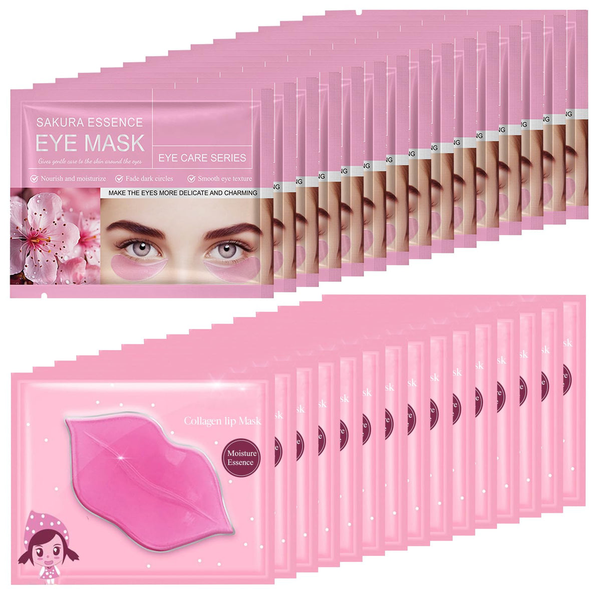 Masque lèvres Felico cristal rose pour hydratation en profondeur