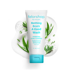 Felor par Maryam: nettoyant hydratant visage en bouteille, douceur et hydratation.