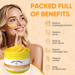 Femani nettoyant visage turmerique mousse légère et efficace