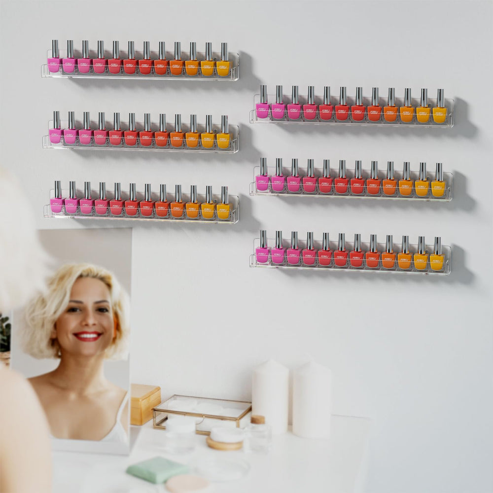 FEMELI étagère murale idéale pour salon et salle de bain