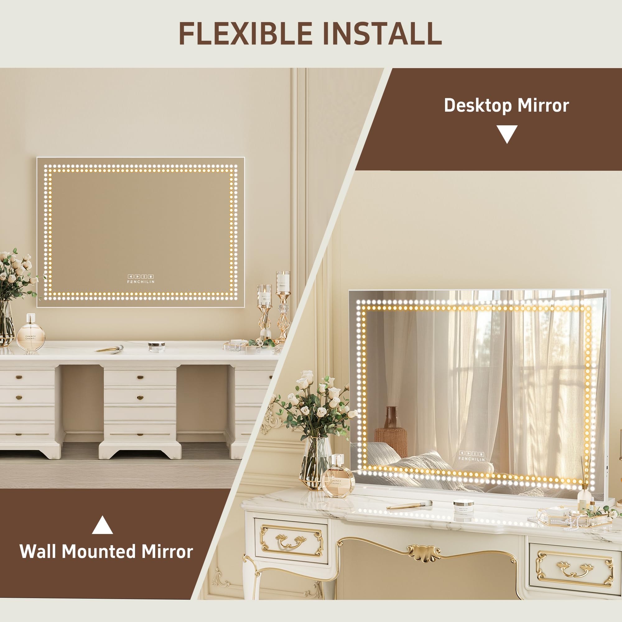 FENCHILIN: montage facile sur table ou mur.