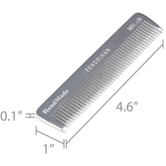 Peigne de poche Fendrihan à dents fines, massage doux du cuir chevelu.