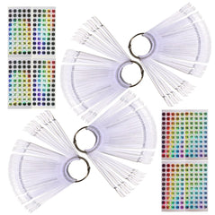 FENKON échantillons vernis affichage transparent pour votre collection