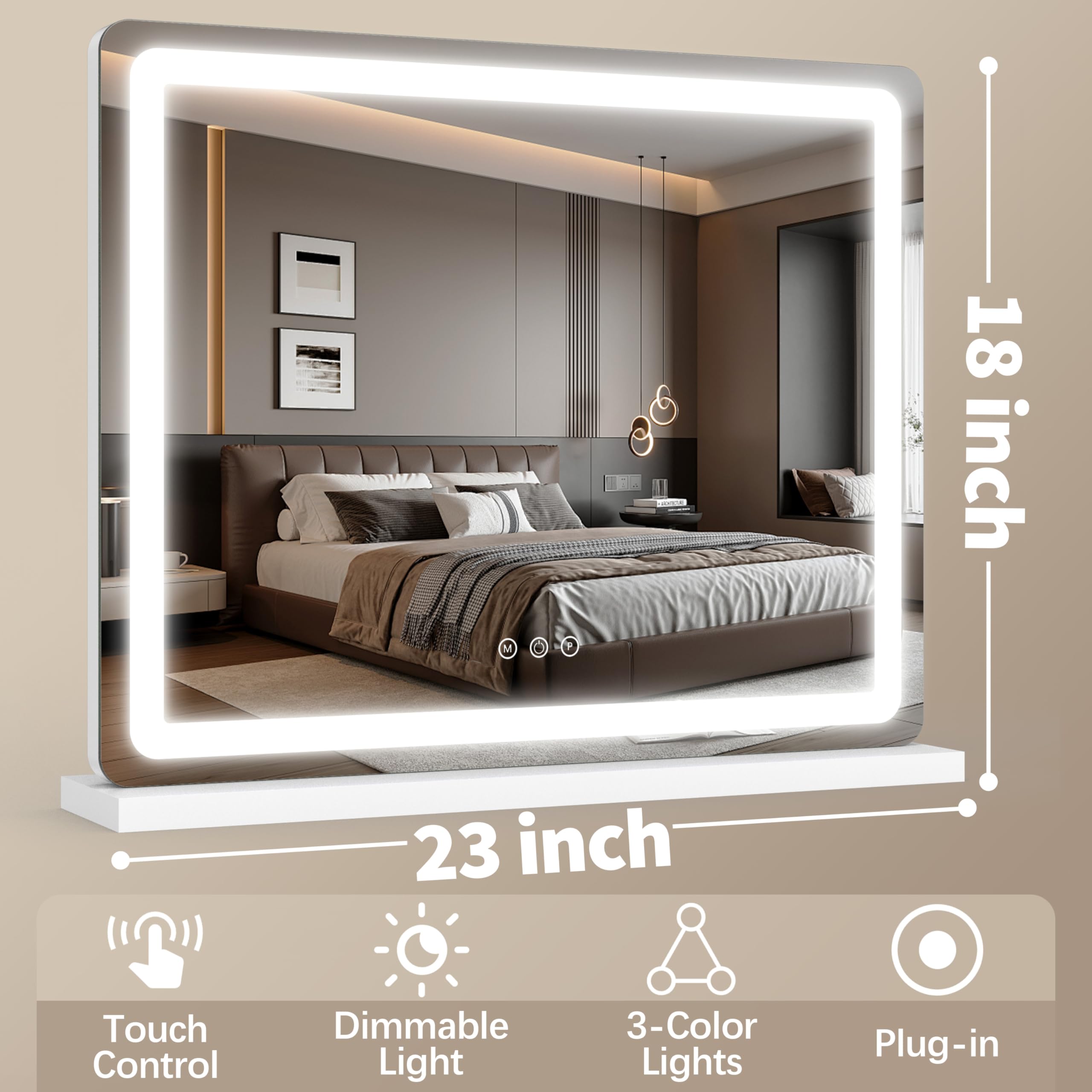 Miroir FENNIO cadeau élégant pour anniversaires et occasions spéciales.