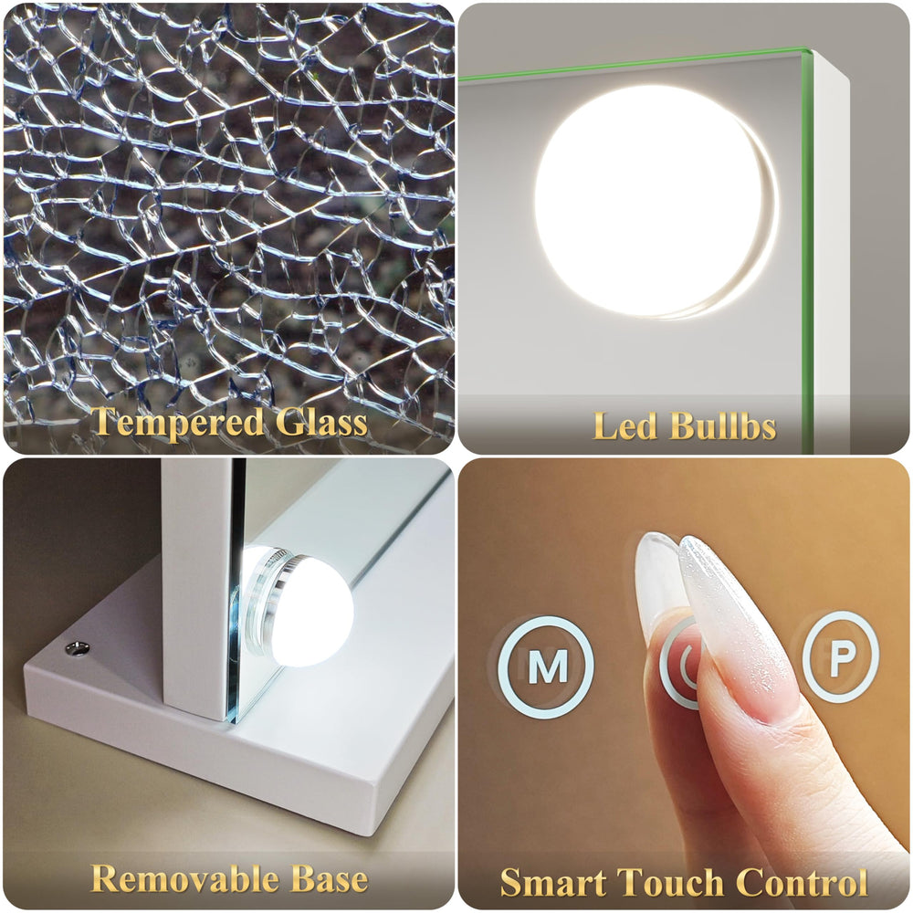 Miroir FENNIO Hollyhood au design minimaliste et élégant