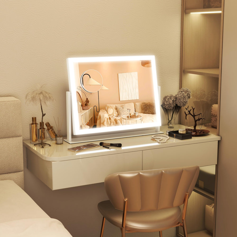 Miroir FENNIO design compact et élégant pour bureau.