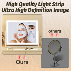 Miroir FENNIO rotation à 360° pour angle parfait.