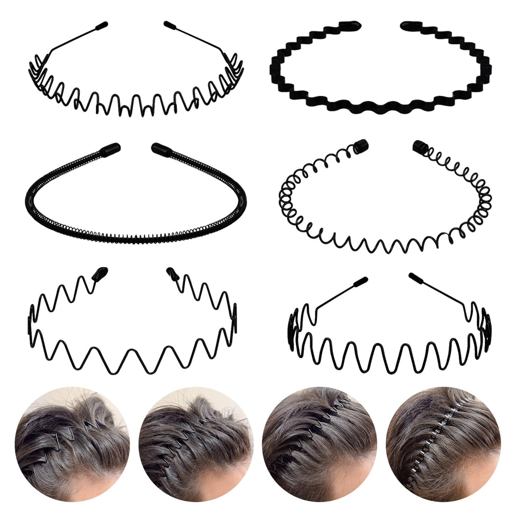 Bandes cheveux métal Fenshine, ensemble de 6 pièces pour varier les looks quotidiens.