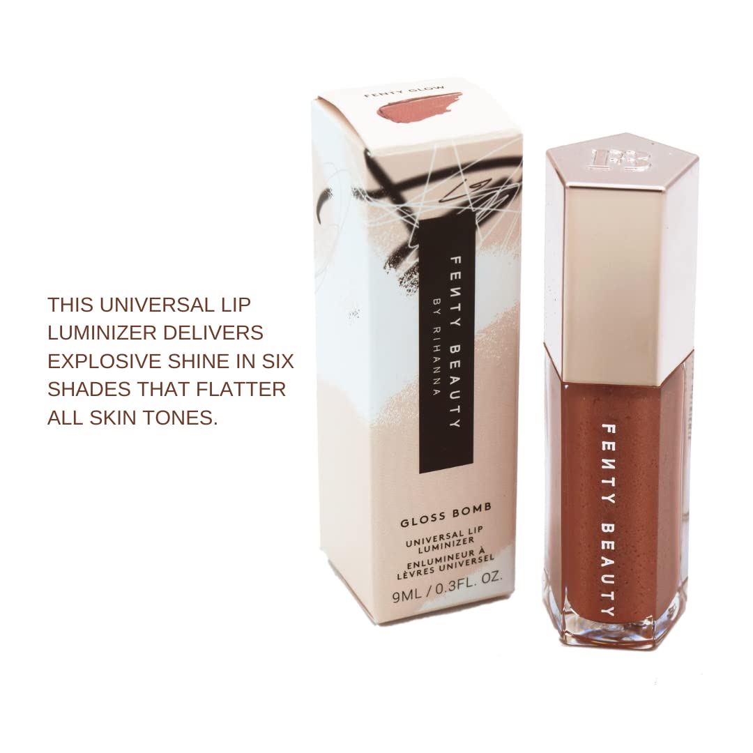Gloss Bomb Fenty Beauty – Applicateur précis pour une couche homogène.