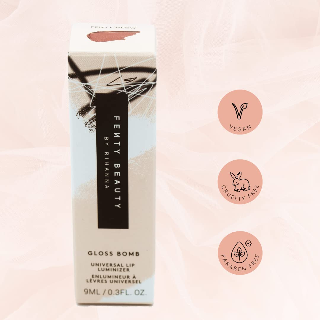 Gloss Bomb Fenty Beauty – Texture légère, sensation agréable sans collant.