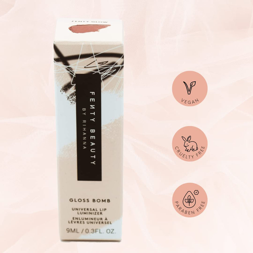 Gloss Bomb Fenty Beauty – Texture légère, sensation agréable sans collant.