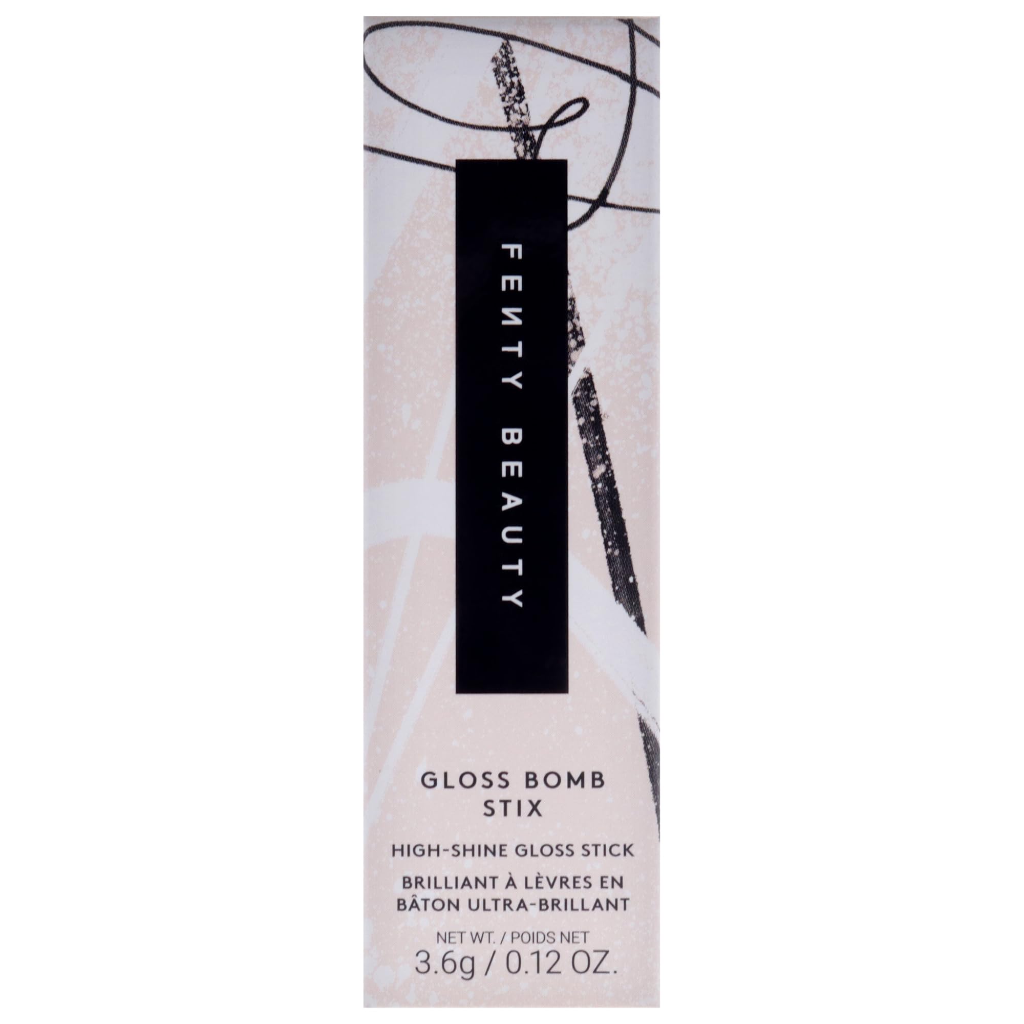 Fenty Glow sur les lèvres, fini brillant et nourrissant