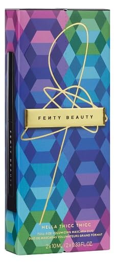 Fenty Beauty Hella Thicc Thicc, emballage duo pratique pour le maquillage quotidien.