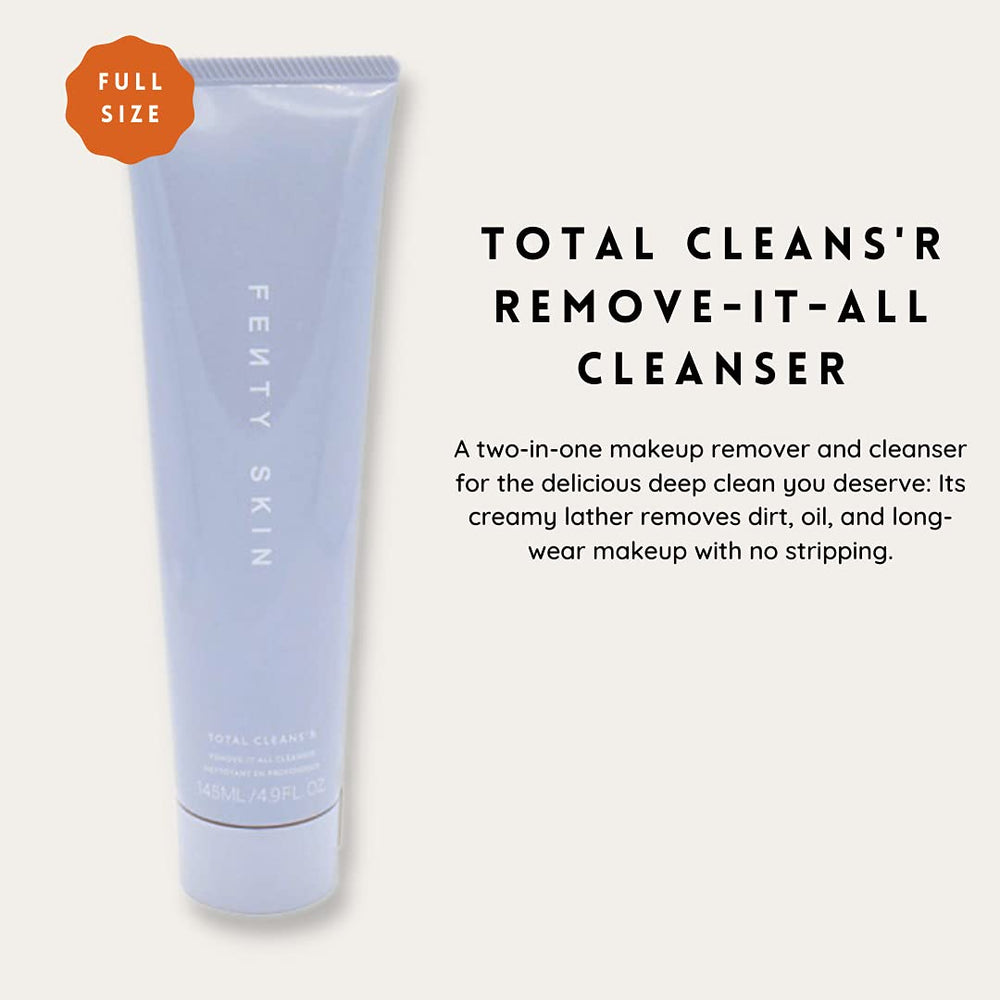 Fenty Beauty Total Clean'r: mousse crémeuse prête à démaquiller.