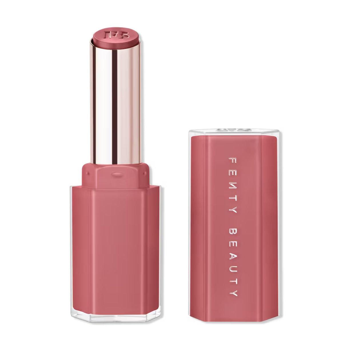 Fenty Beauty Gloss Bomb Stix offre une brillance éclatante et une couleur vibrante pour lèvres.