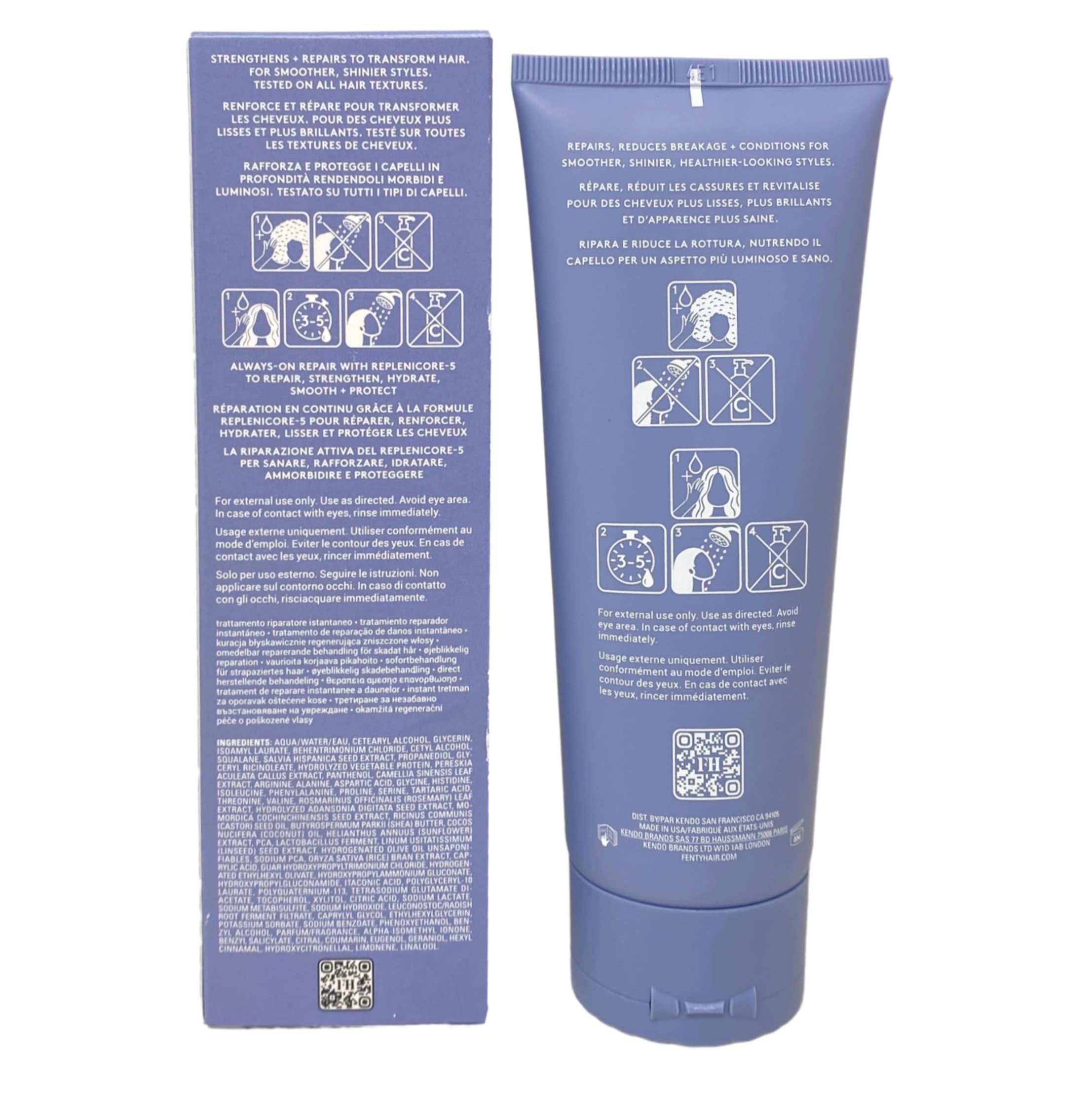 Fenty Hair The Comeback Kid : texture soyeuse, application facile et revitalisante.