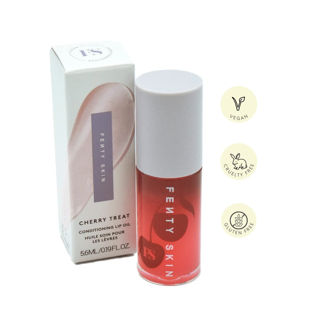 Confort non collant offert par Cherry Treat pour les lèvres.