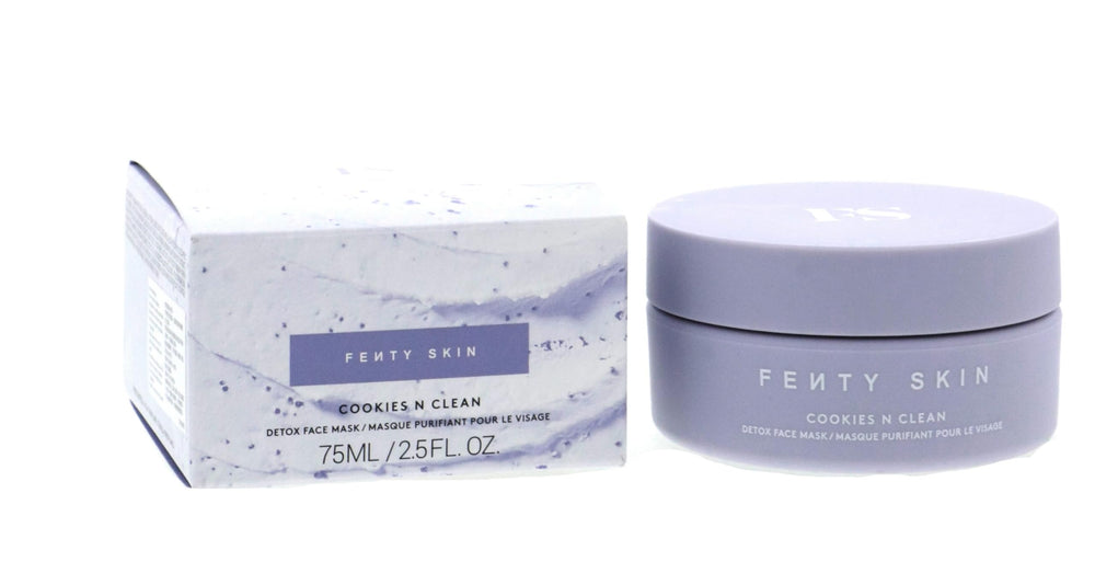 Fenty Skin Cookies N Clean, masque argile fouettée, detoxifie les pores et rafraîchit la peau.