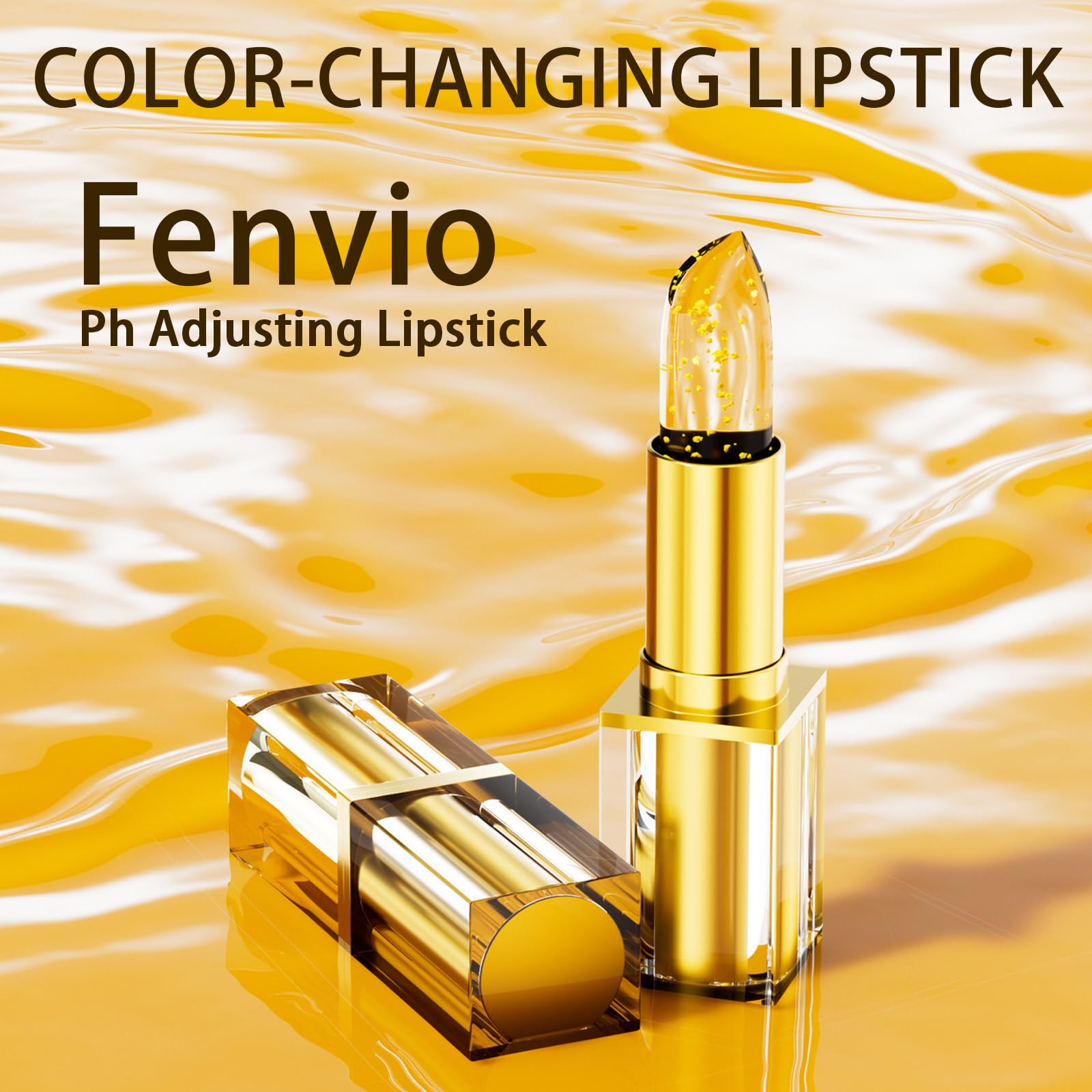 Fenvio Lipstick offre pigmentation intense et fini hydraté pour des couleurs vives.