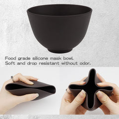 Bol masque silicone FERCAISH facile au lave-vaisselle pour entretien.