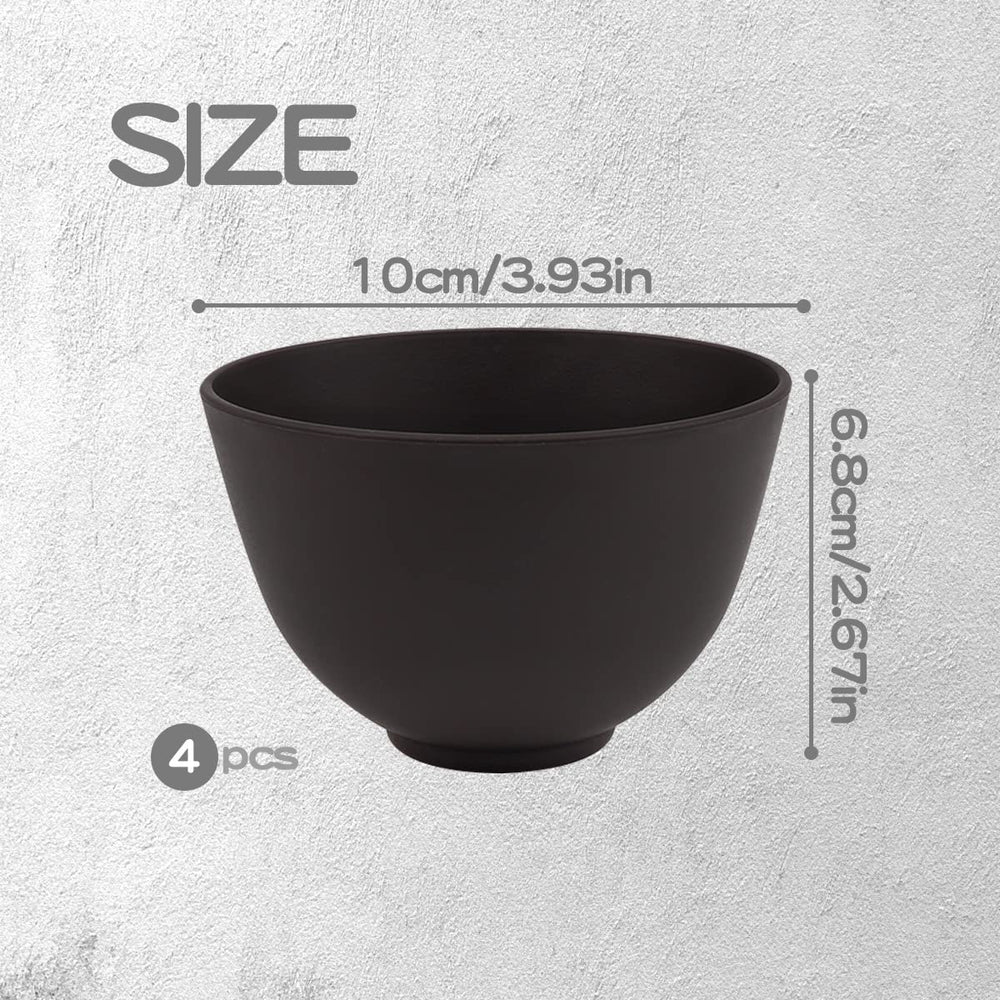 Bol masque silicone FERCAISH compatible micro-ondes pour préparation rapide.