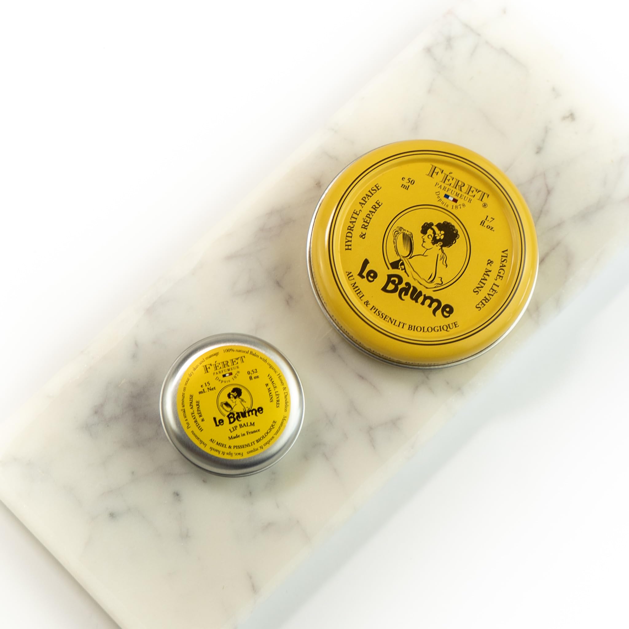 Feret Parfumeur Le Baume Rose Poudré usage quotidien facilité et pratique.