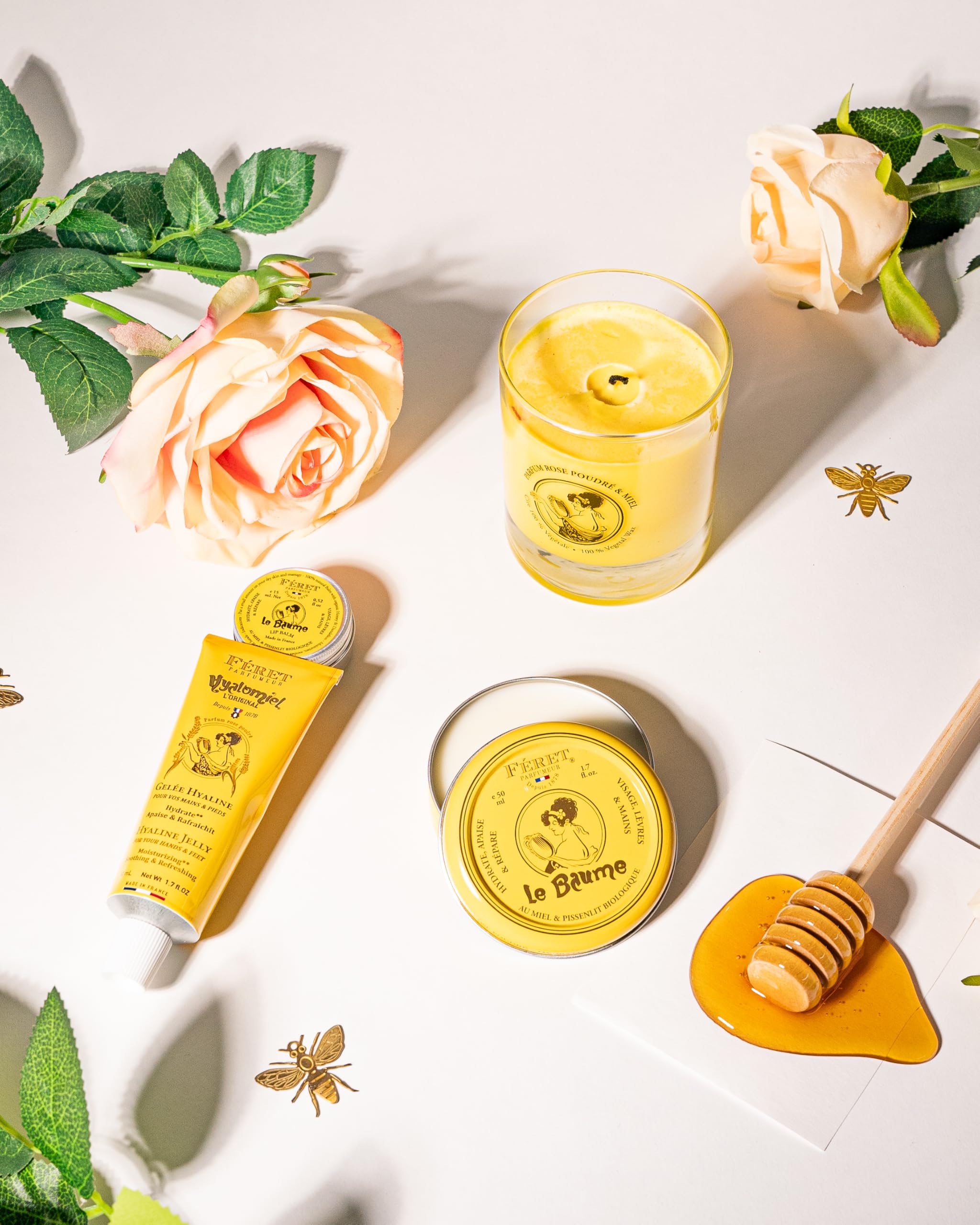 Ingrédients naturels Feret Parfumeur: huile de tournesol pour nourrir et adoucir.