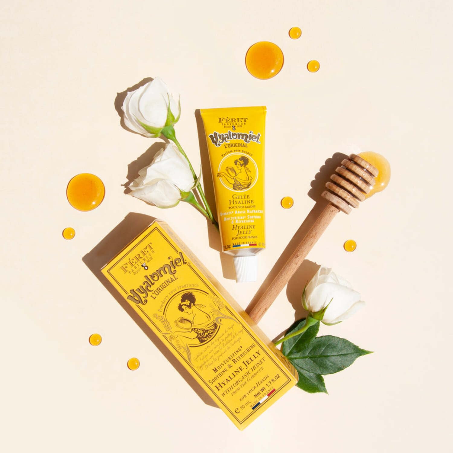 Feret Parfumeur Le Hyalomiel – Base aqueuse douce pour peaux sensibles.