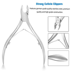 FERYES coupe-cuticules, prise ergonomique, contrôle facilité lors des gestes délicats.