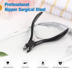 FERYES coupe-ongles épais – ouverture large pour faciliter la coupe