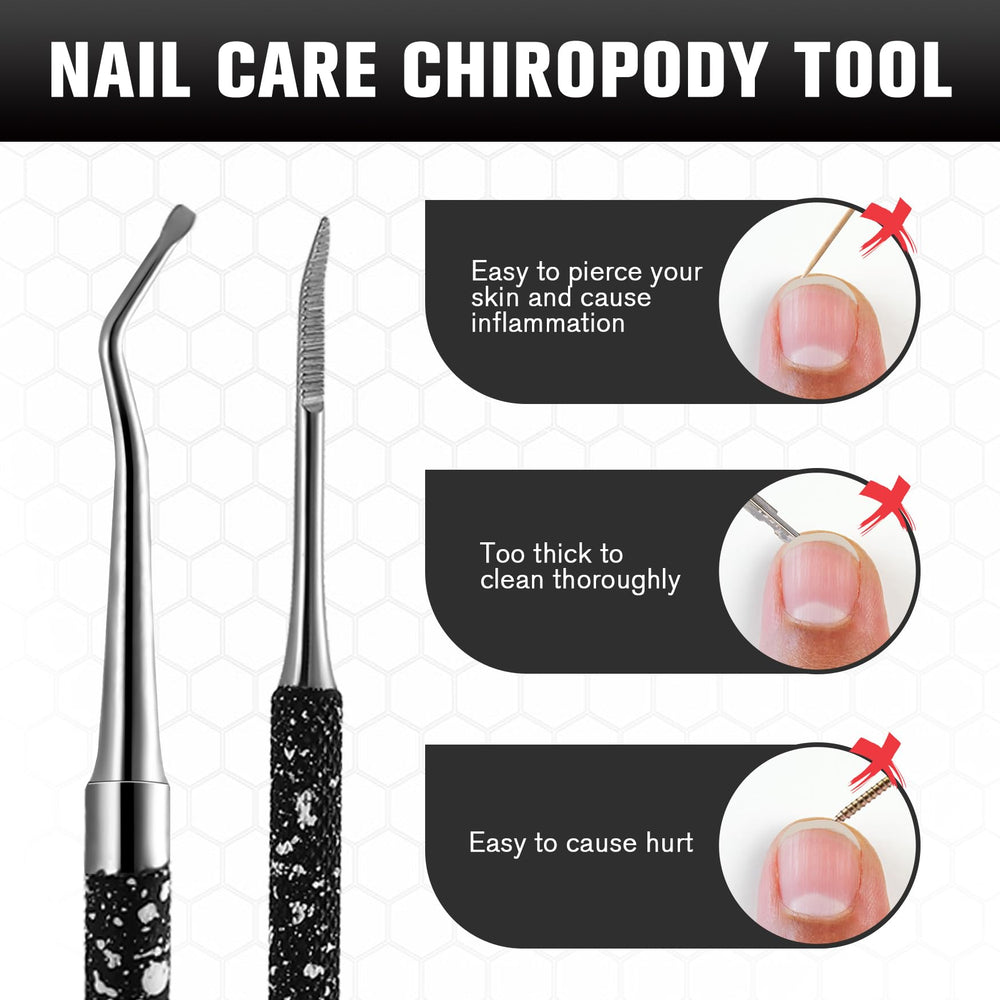 Set FERYES d’outils pédicure pour soins à domicile