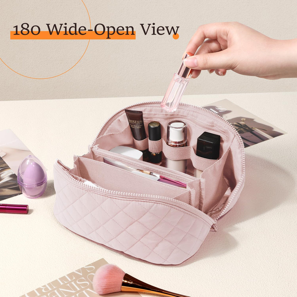 Festivalment pochette maquillage lavable en machine pour entretien pratique.