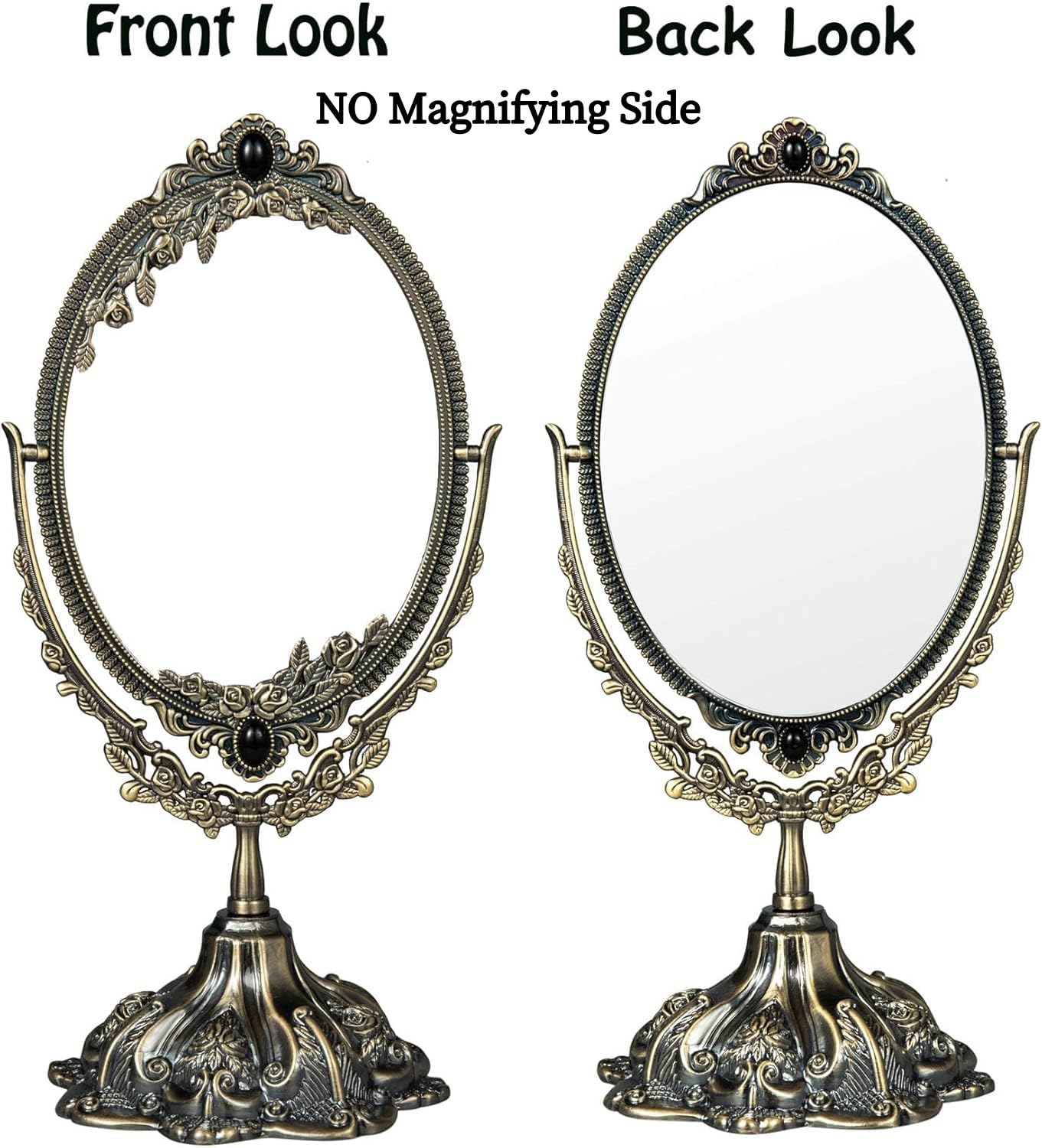 Miroir Feyarl coiffeuse déco bureau, ajout vintage à votre espace.