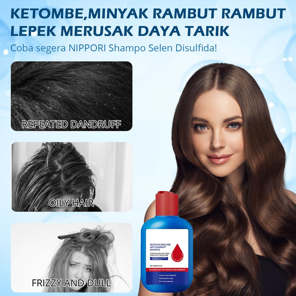Cheveux propres et légers après le Nippori Shampoing.