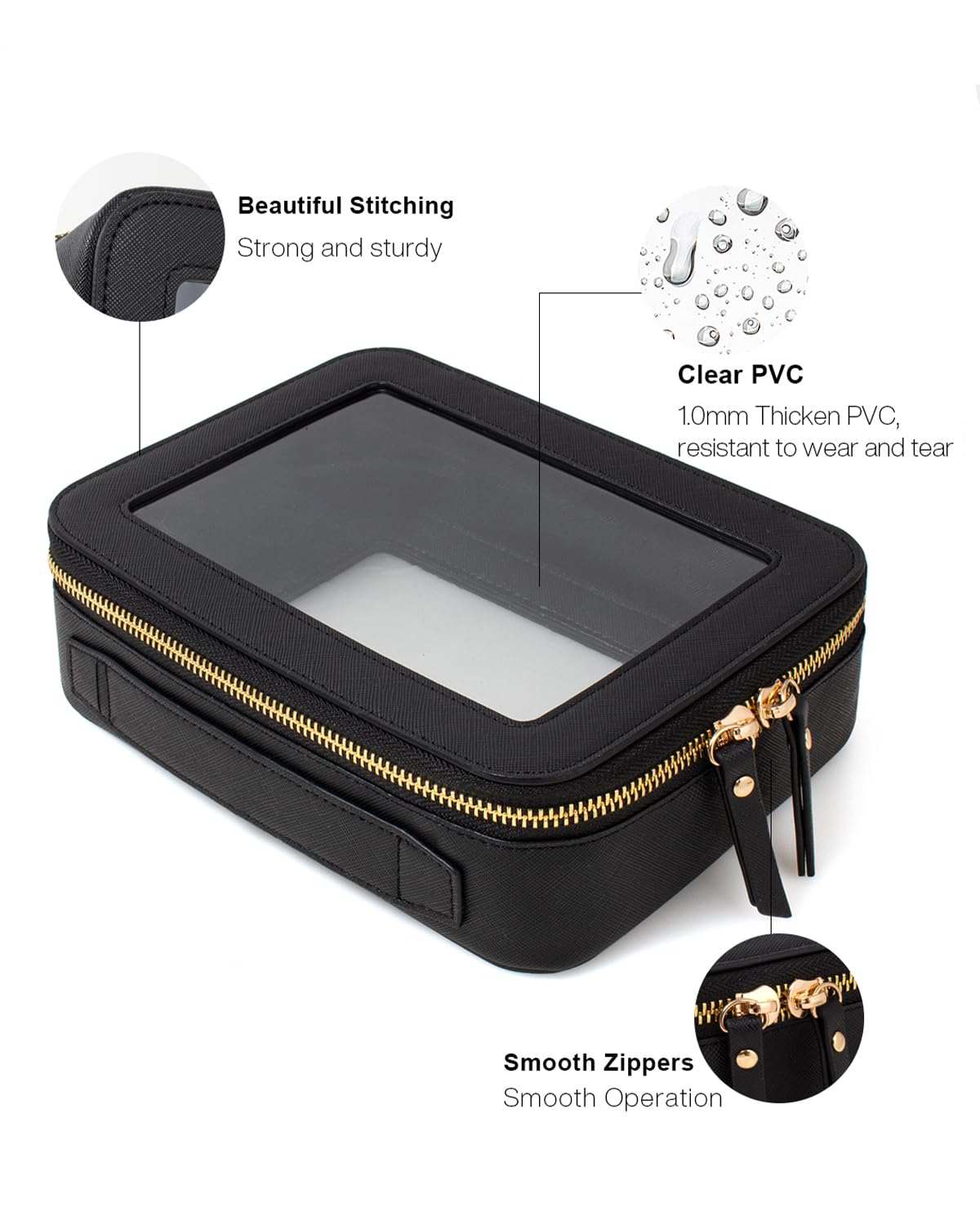 Matériau PU imperméable et durable FFpaw protège les produits et facilite le nettoyage.