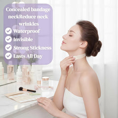 FHH Neck Lift Tape - bandes prêtes à l'emploi pour un maintien précis.