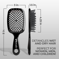 FHI Heat UNbrush, brins longs pour démêler les cheveux épais.