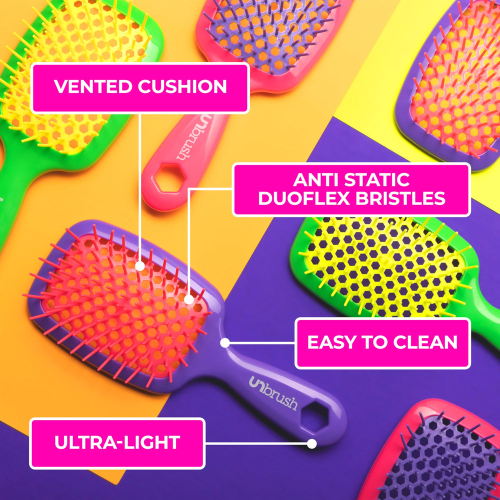 FHI Heat UNbrush brins longs pour démêler les nœuds résistants