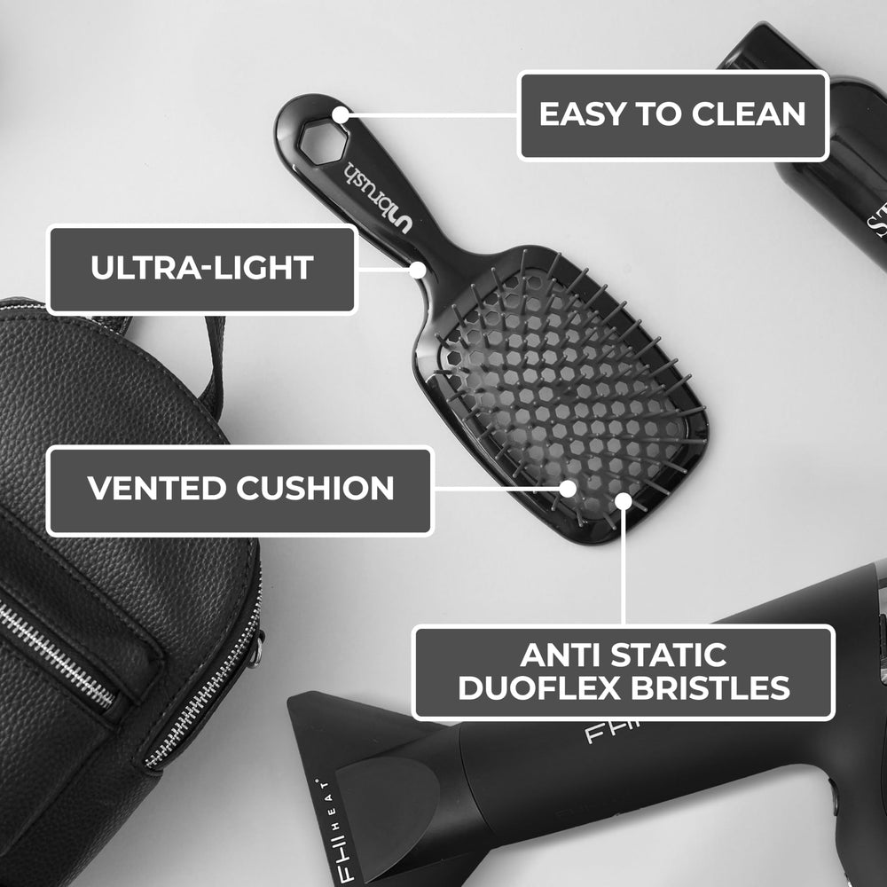 FHI Heat UNbrush, brins mini pour lisser et polir la surface.
