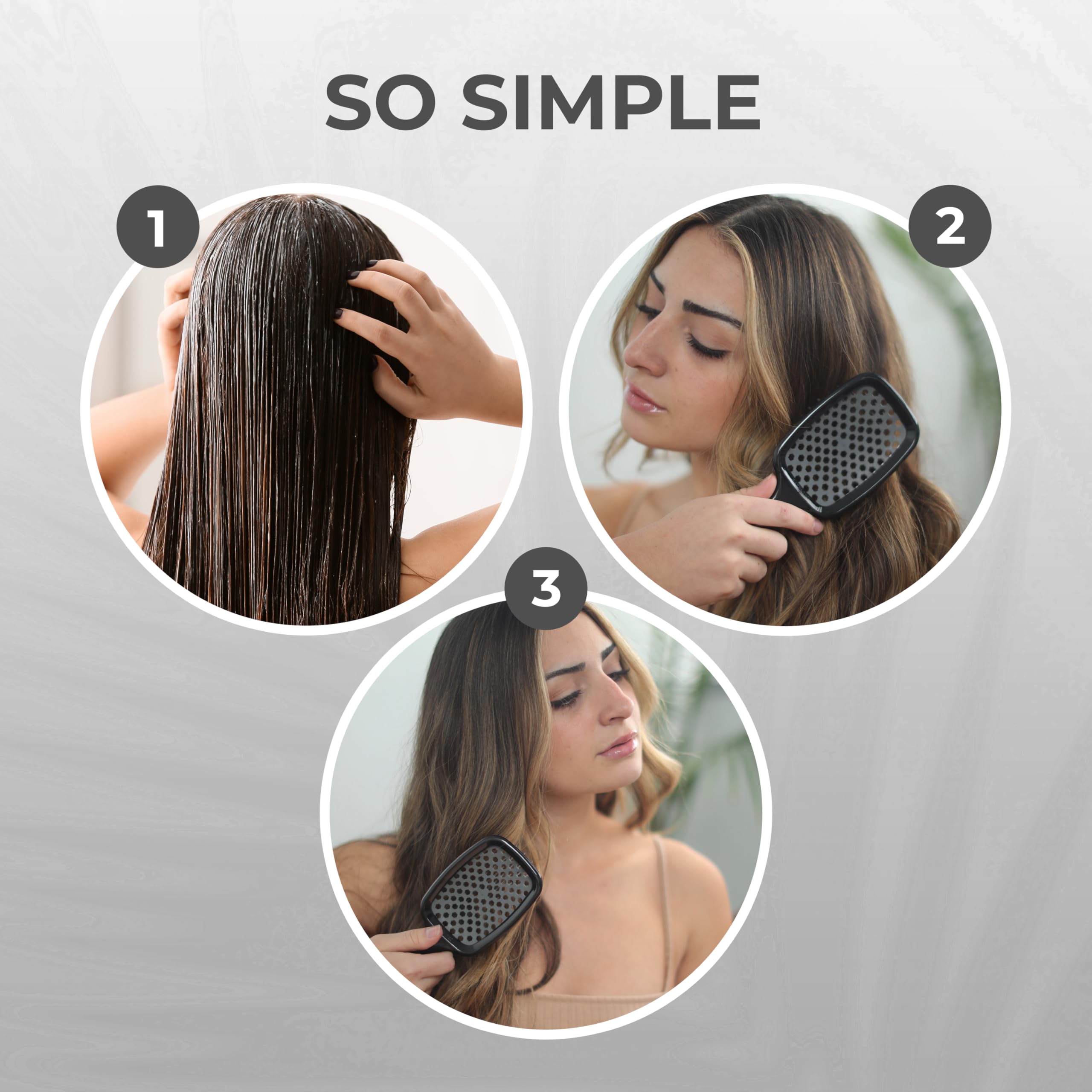 FHI Heat UNbrush, design durable et nettoyage facile.