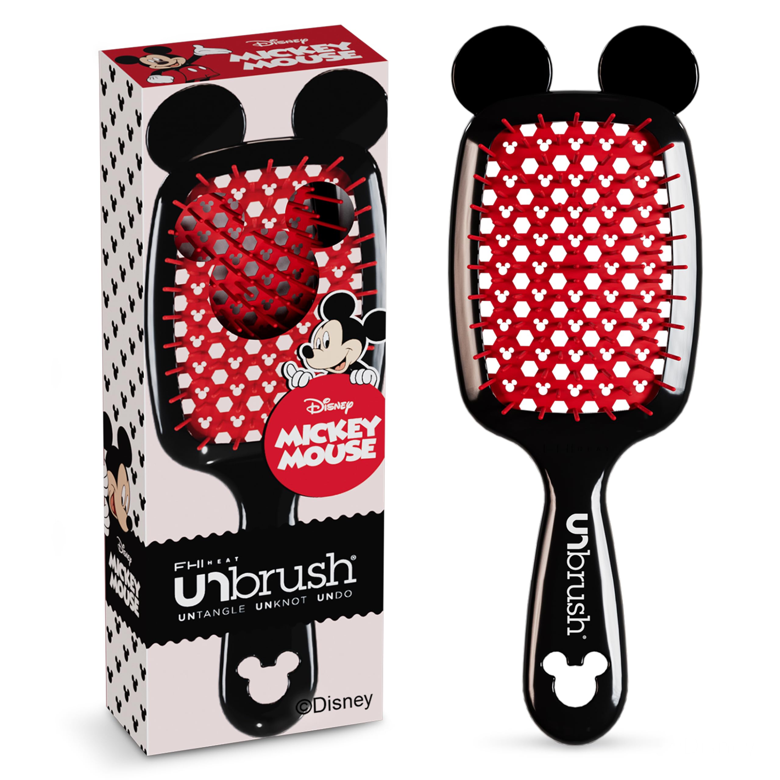 FHI Heat UNbrush Disney Mickey démêlage sans douleur et efficace.