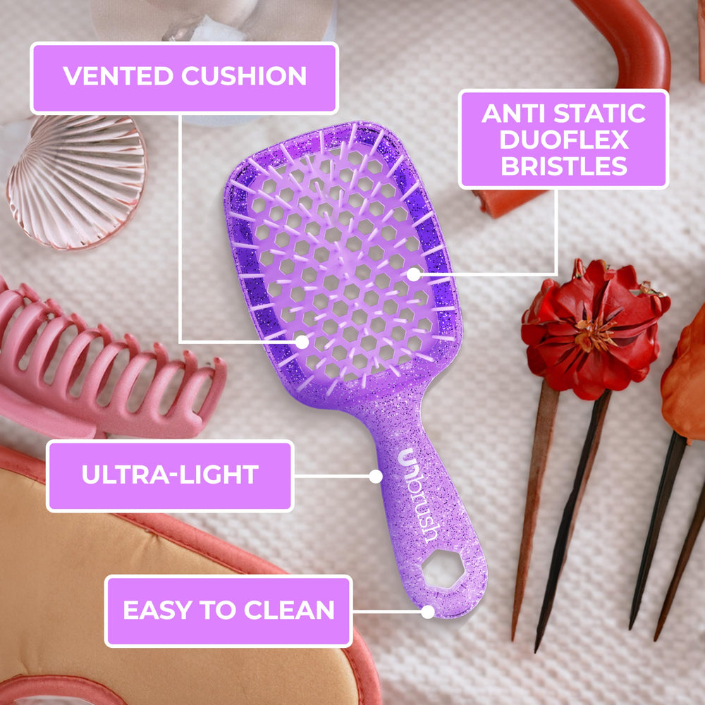 FHI Heat UNBRUSH Mini backless ventillée: accélère le séchage.