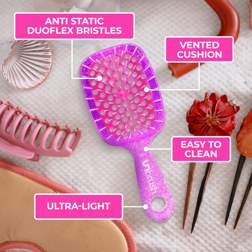 FHI Heat UNbrush Mini: utilisation humide et sec sans douleur