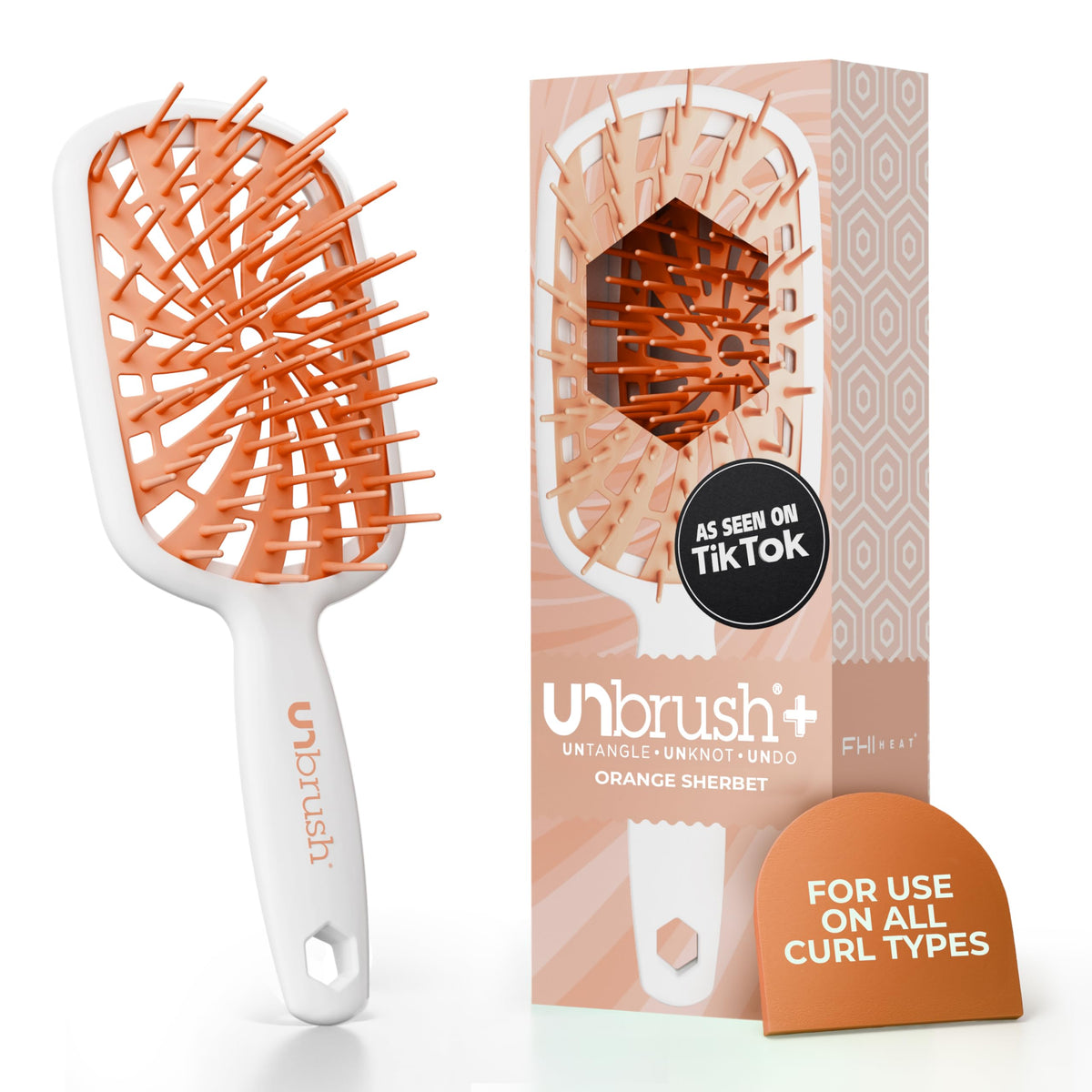 FHI Heat UNbrush Plus brosse démêlante pour cheveux fragiles et doux