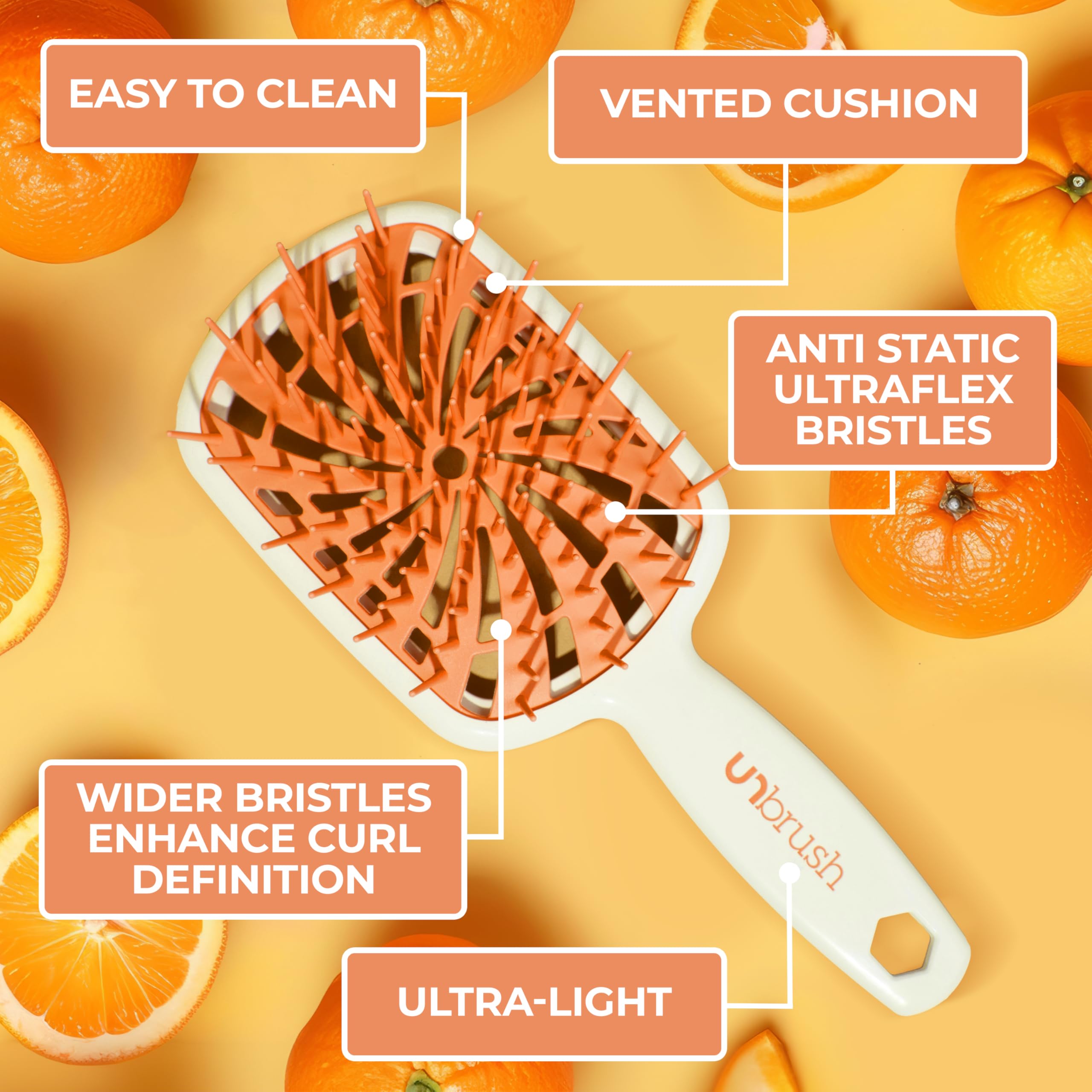 FHI Heat UNbrush Plus design anti-statique pour moins de traction