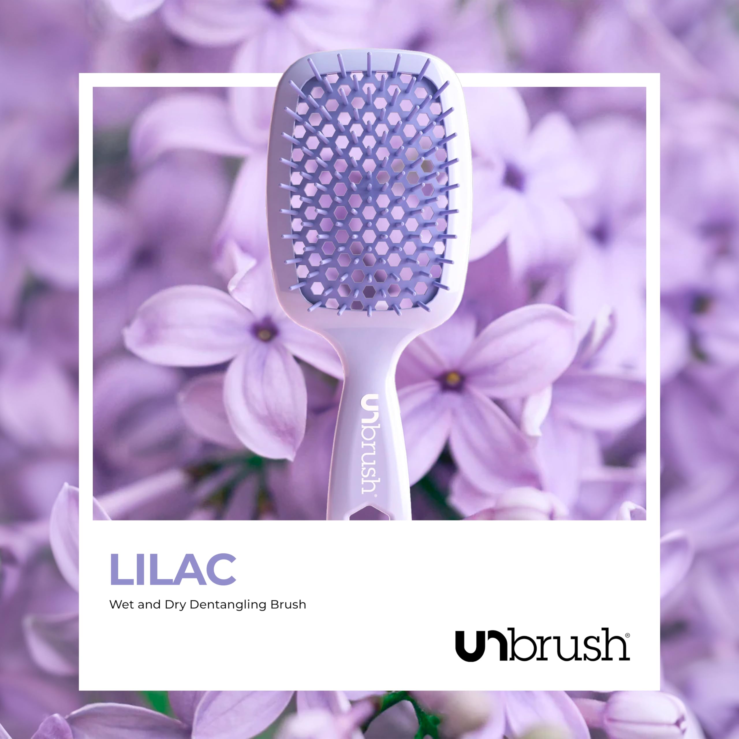 Poignée légère et ergonomique de UNbrush pour un brushing confortable.