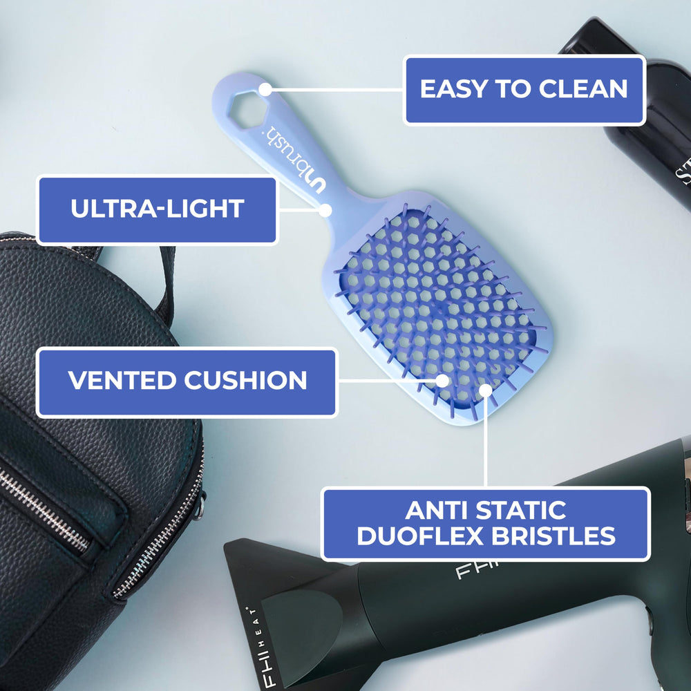 Poignée légère UNbrush offrant une maniabilité durable et confortable.
