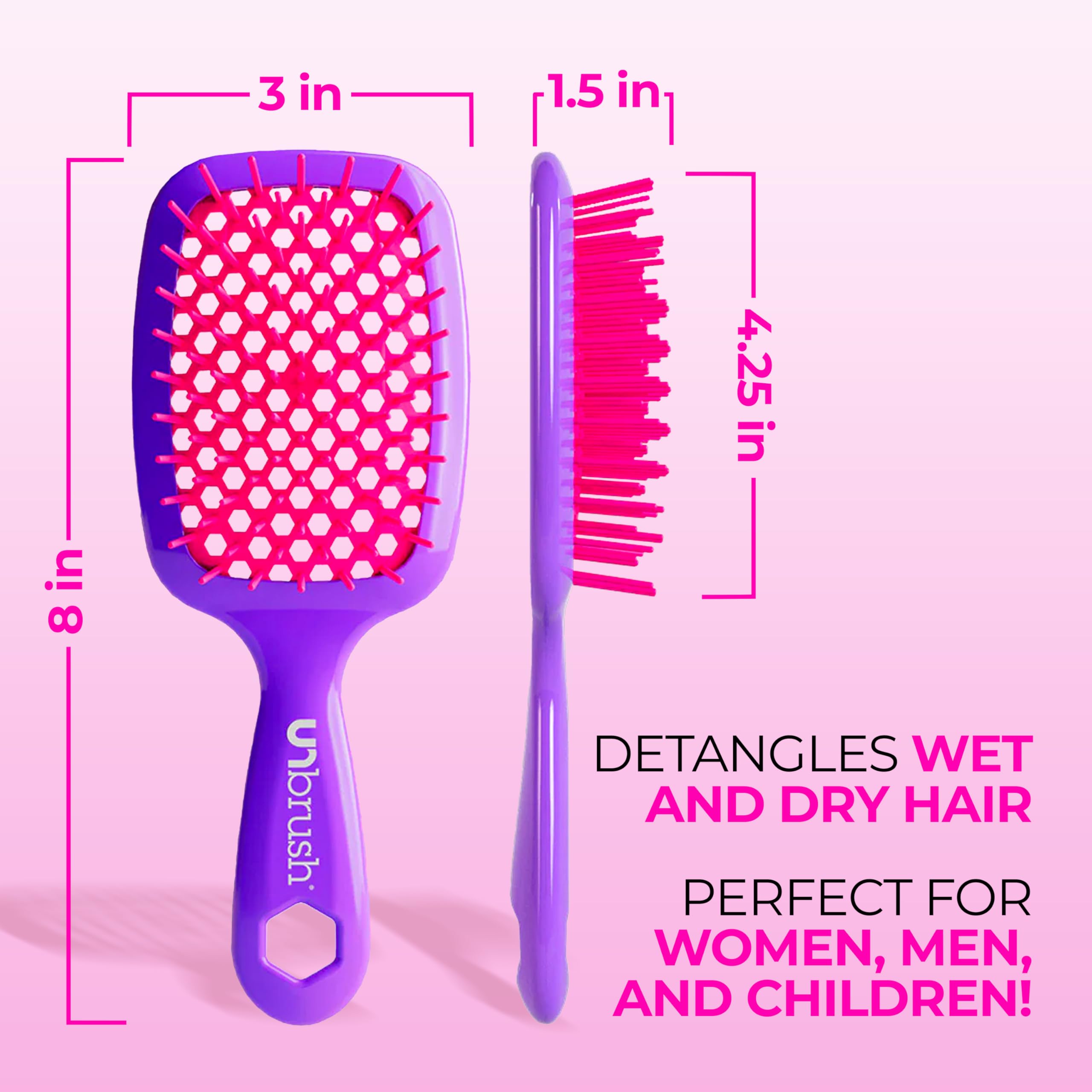 FHI Heat UNbrush poils anti-statiques DuoFlex réduisant la casse